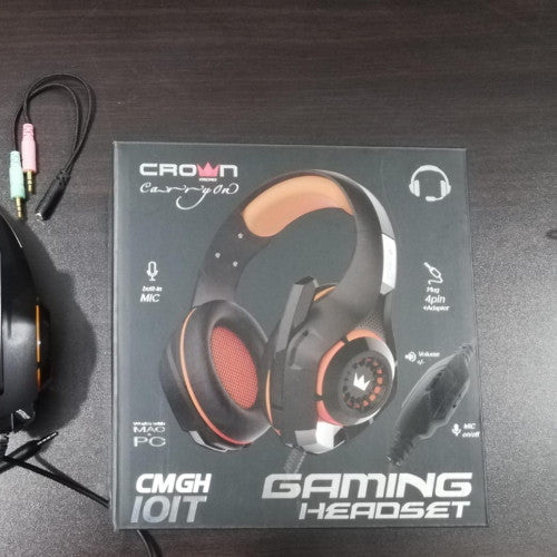 Audifonos gaming crown